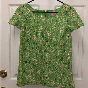 Lilly Pulitzer Poppy Top Tee in Green 💚